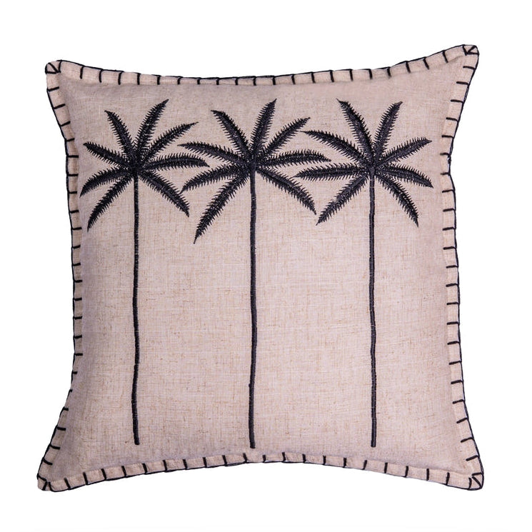 Palm Avenue Cushion Cover – Linen-Cotton Blend