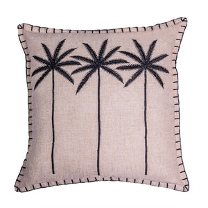 Palm Avenue Cushion Cover – Linen-Cotton Blend