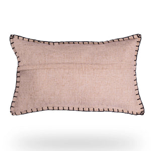 Palm Avenue Lumbar Cushion Cover – Linen-Cotton Blend