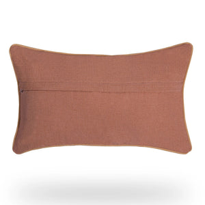 Sol Palm Cushion Cover - Cotton - Peach/Beige